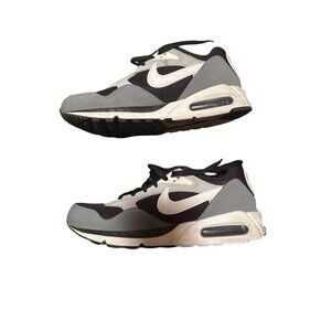 Nike Air Max Correlate Black Gray White Lace Up Sneaker 511416-011 Textile